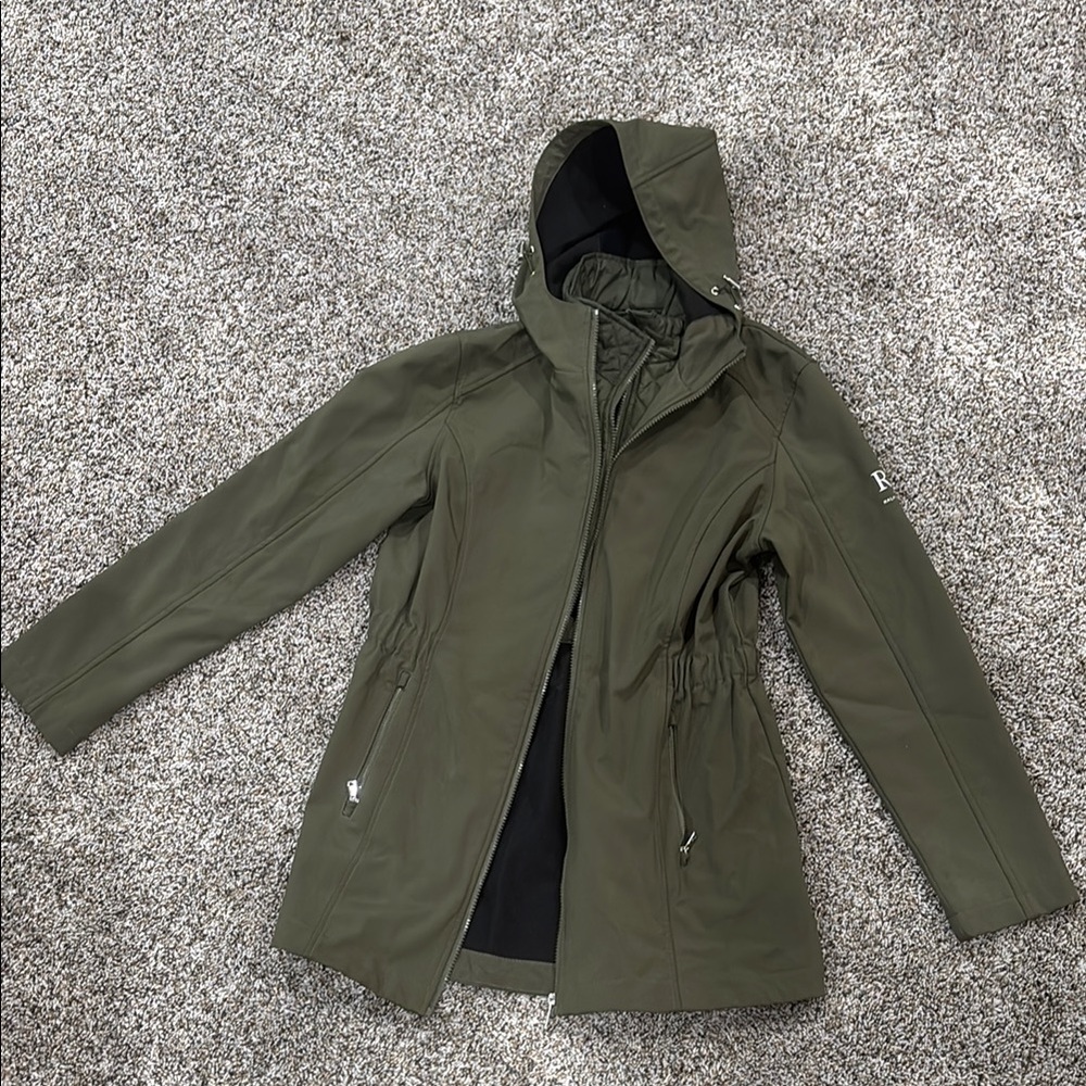 Ralph Lauren Olive Green Hooded Jacket